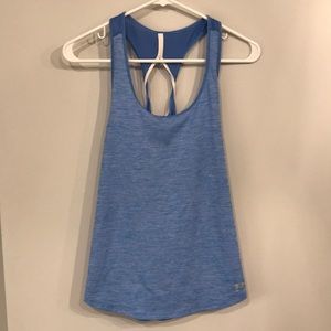 Under Armour tank top. Small. Blue.